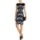 Wholesale - KM  Geometric Figures Printing Dress Evening Dress