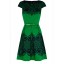 New Arrival Vintage Style Full-skirted Dress Evening Dress 2100