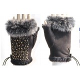 Wholesale - Fashion warm fingerless touchsreen smart gloves 