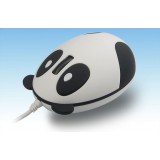 Wholesale - Cute Panda Shaped Optical Wired Mouse