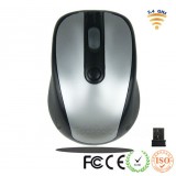 Wholesale - Sliver/Red Color Wireless Mouse