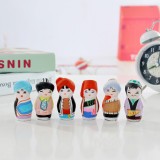 Wholesale - 8pcs/Lot Chinese Style Polymer Clay Figurine Artware Home Decoration