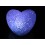 Cute heart shaped crystal night light