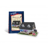 Wholesale - Cute & Novel DIY 3D Jigsaw Puzzle Model World Series - British Black Tea House