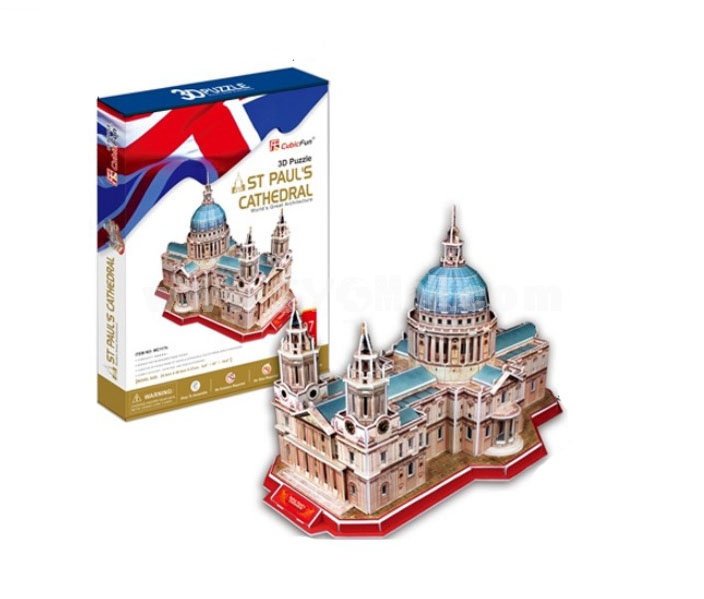 Creative DIY 3D Jigsaw Puzzle Model World Series - St Paul's Cathedral