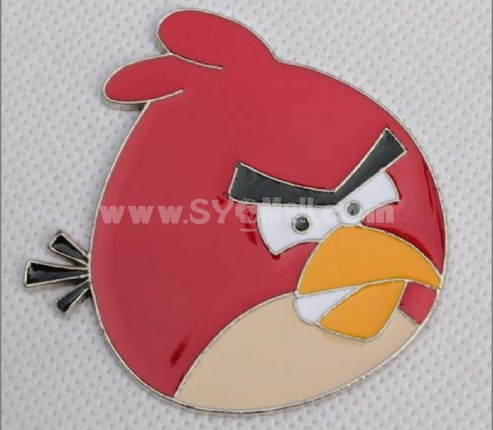 Metal angry birds car stickers