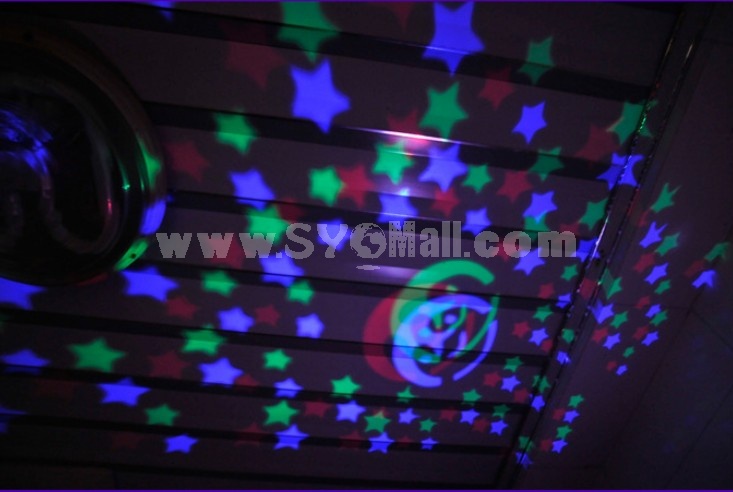 Teddy Bear Shaped Plush Toy LED Star Night Projector Night Light