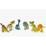 Wholesale - 6pcs/Kit Cartoon Dinosaurs Novel Figureine Toys Jurassic Park