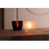 Wholesale - IKEA Style Glass Black/White Candle Holder Candlestick