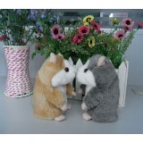 wholesale - 5.5" Russian Talking Hamster Stuffed Animal Voice Recording / Repeating Toy