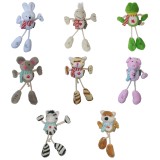 Wholesale - Long-leg Cute Animals Series Pet Plush Toys with Whistle Inside Combination