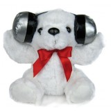 wholesale - The Good Wife Swing Recording Speaker Children Story Teller Supports TF Card and USB Flash Disk -- White Bear