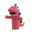 32cm/12.6inch Cute Cartoon Dinosaur Plush Puppet Plush Toy Great Parent-child Toy