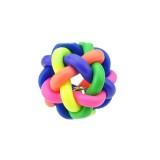 Wholesale - Colorful Pet Toy Dog Toy Rubber Ball with Mini Bell Insider 6cm/2.4inch