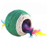 Wholesale - Hemp Rope Cat Toy Pet Toy with Small Ball Inside for Cat's Grinding Claws
