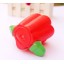 Vegetable Pattern Rubber Squeaking Dog Toy Pet Toy