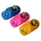 Wholesale - Slippers Shaped Squeaking Dog Toy Pet Toy