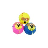 Wholesale - Squeaking Dog Toy Pet Toy Lion Facec 2.5inch