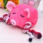 Squeaking Dog Chewing Toy Plush Toy Dog Toy Pet Toy -- Quadrate Pig