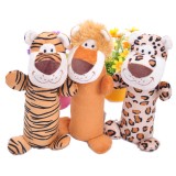Wholesale - Squeaking Dog Chewing Toy Plush Toy Dog Toy Pet Toy -- Bottle Tiger