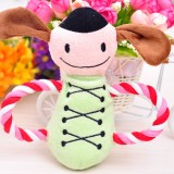 Wholesale - Squeaking Dog Chewing Toy Plush Toy Dog Toy Pet Toy -- Cartoon Doll