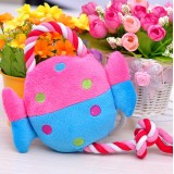 Wholesale - Squeaking Dog Chewing Toy Plush Toy Dog Toy Pet Toy for Small Dogs - Cartoon Fish