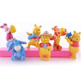 Wholesale - Winnie The Pooh Action Figure/Garage Kits PVC 6pcs/Kit