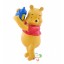 Winnie The Pooh Garage Kits PVC Toys Model Toys 6pcs/Lot