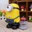Despicable Me 2 The Minions Garage Kits Resin Money Box Piggy Bank 6.7inch Tall