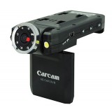 Wholesale - Portable HD Infrared (IR) Digital Video/Voice/Still Car DVR with Rearview Video Camcorderr - Black