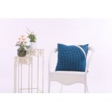 Wholesale - Decorative Printed European Rural Style Throw Pillow Cover Cushion Cover No Pillow Inner -- Simple Blue Checks