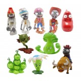 wholesale - 10 x Plants Vs Zombies 2 Wonderful Time Tour of Egypt Mini Figures 10 Pieces with Bloomerang Bonk Choy and Peapod Se