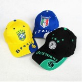 Wholesale - 2014 World Cup National Team Logo Hat Cap