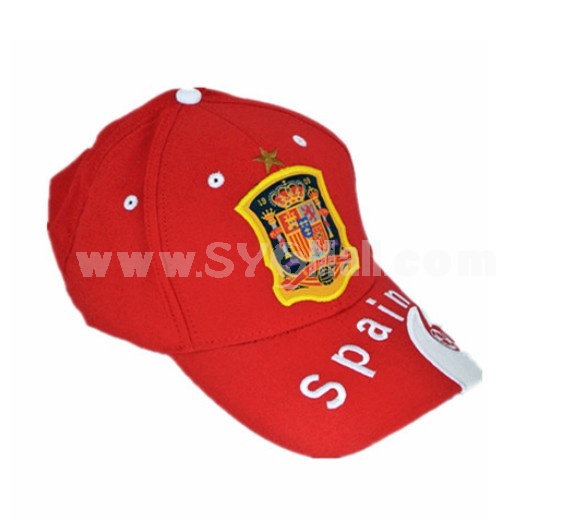 2014 World Cup National Team Logo Hat Cap