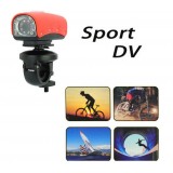 Wholesale - Sport HD Mini DVR with 8 LED Lights/30M, Water Resistant - Red