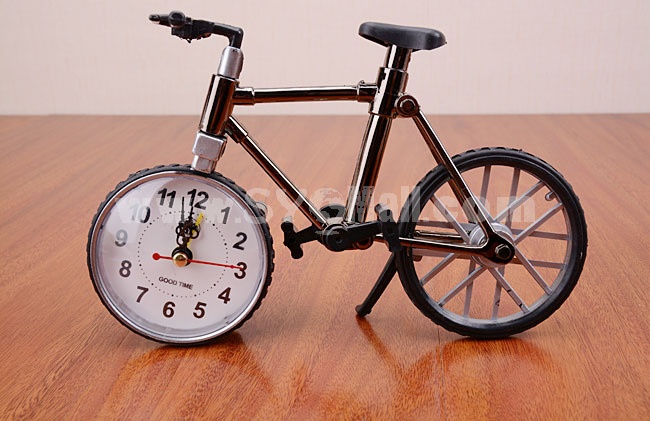 Vintage Bicycle Clock Home Decoration Creative Gift