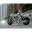 Creative Handmade Aluminum Wiring Artware Home Decoration -- Motorcycle