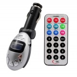 Wholesale - 1.1" LCD Screen Car MP3 Player Supports USB Pen Drive / SD / MMC Cards with Remote Control - Silver