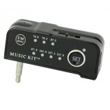Wholesale - FM Car KIT + Music Player- Black