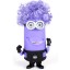 The Minions Despicable Me 2 Purple Color 3D Eyes with Music and Light Effect Garage Kits Model Toys 3pcs/Lot