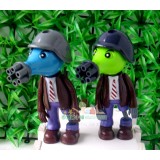 wholesale - Plants vs Zombies Peashooter Zombie ABS Toy Shooting Doll