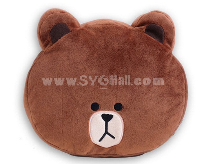 New Arrival App Software Doll Stuffed Toy Cony Rabbit/Brown Bear Plush Toy Cushion 40cm/16inch
