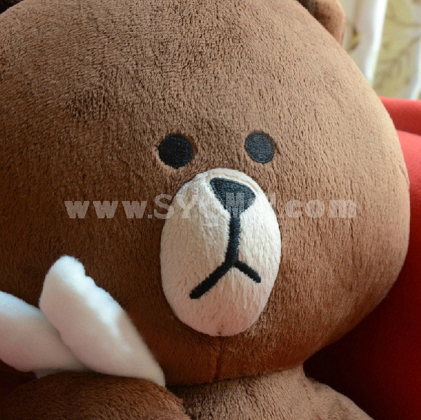New Arrival App Software Doll Stuffed Toy Brown Bear Catch Cony Rabbit Plush Toy 35cm/12inch