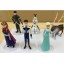Frozen Elsa Anna and Olaf Garage Kits PVC Toys MFigure Toys 5-6inch 6pcs/Lot