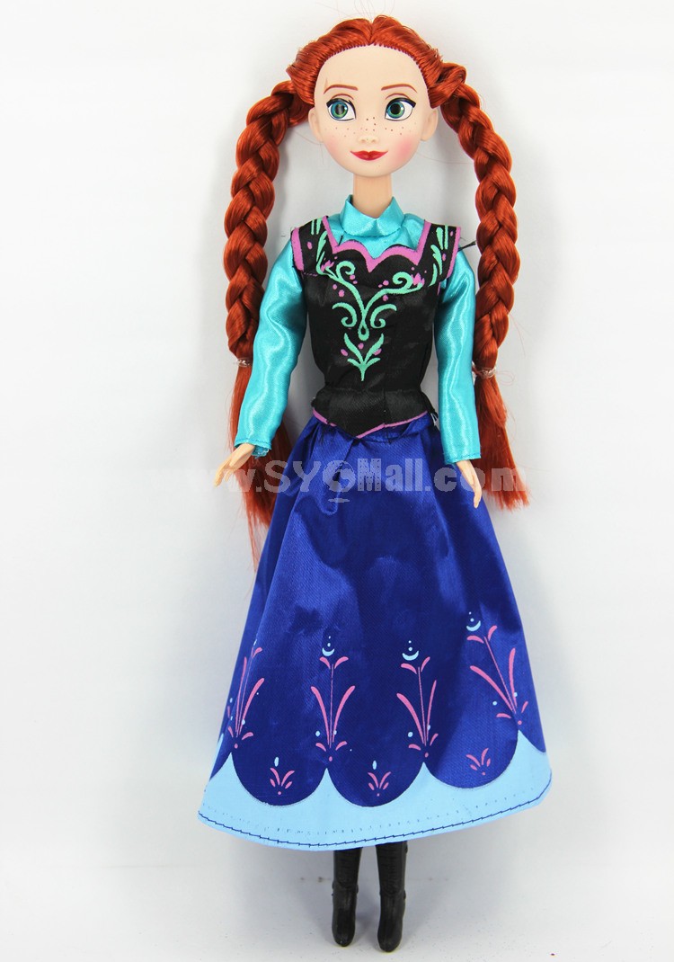Frozen Princess Figure Toys Figure Doll 33cm/13.0inch -- Anna with Olaf
