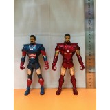 wholesale - Iron Man Action Figures Face Changing Toys 16cm/6.3" 2pcs/Kit