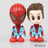 Wholesale - Cute & Novel Spider-Man Action Figure Parker & Spider-man 3.5" 2pcs/Kit 3302