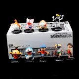 Wholesale - Doraemon & Nobi Nobita Action Figure Garage Kit 6cm/2.4" 9pcs/Kit