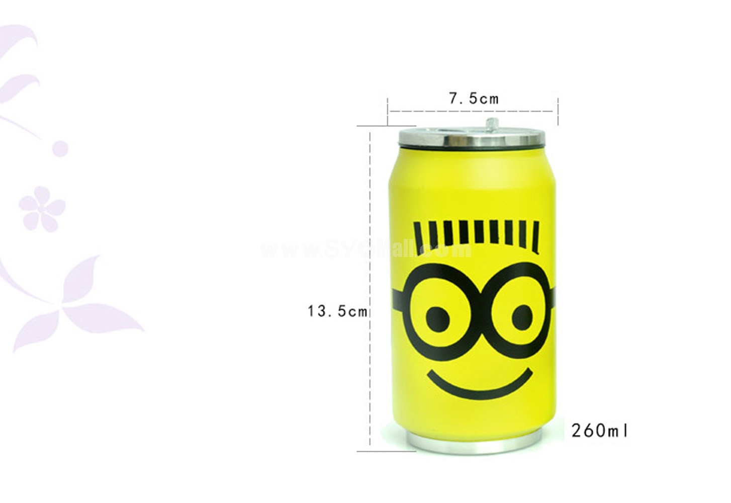 Deipicable Me Minions Stainless Steel Double-layer Thermos Cup Bottle 