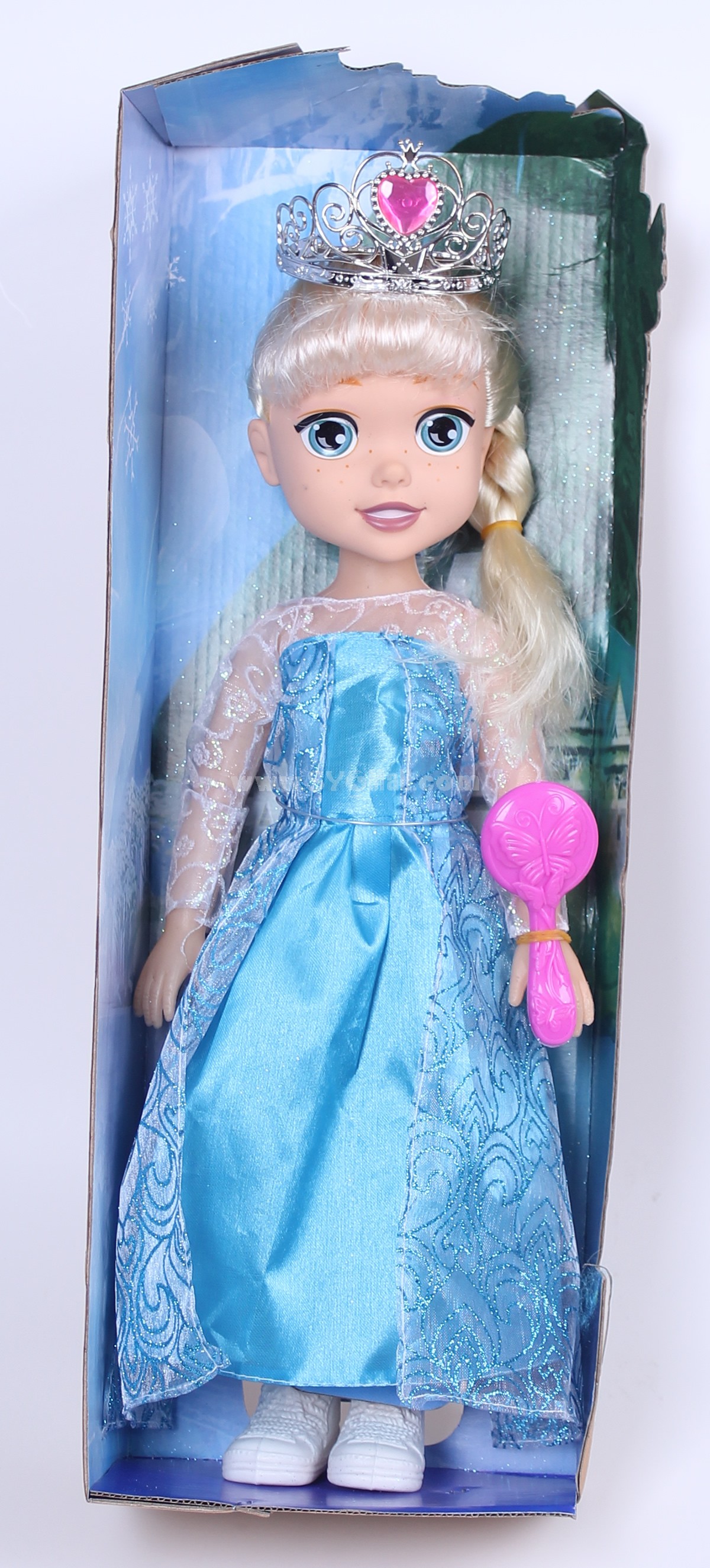 Frozen Princess Elsa & Anna Baby Dolls Figure Toys 47cm/18.5inch 2pcs/Lot